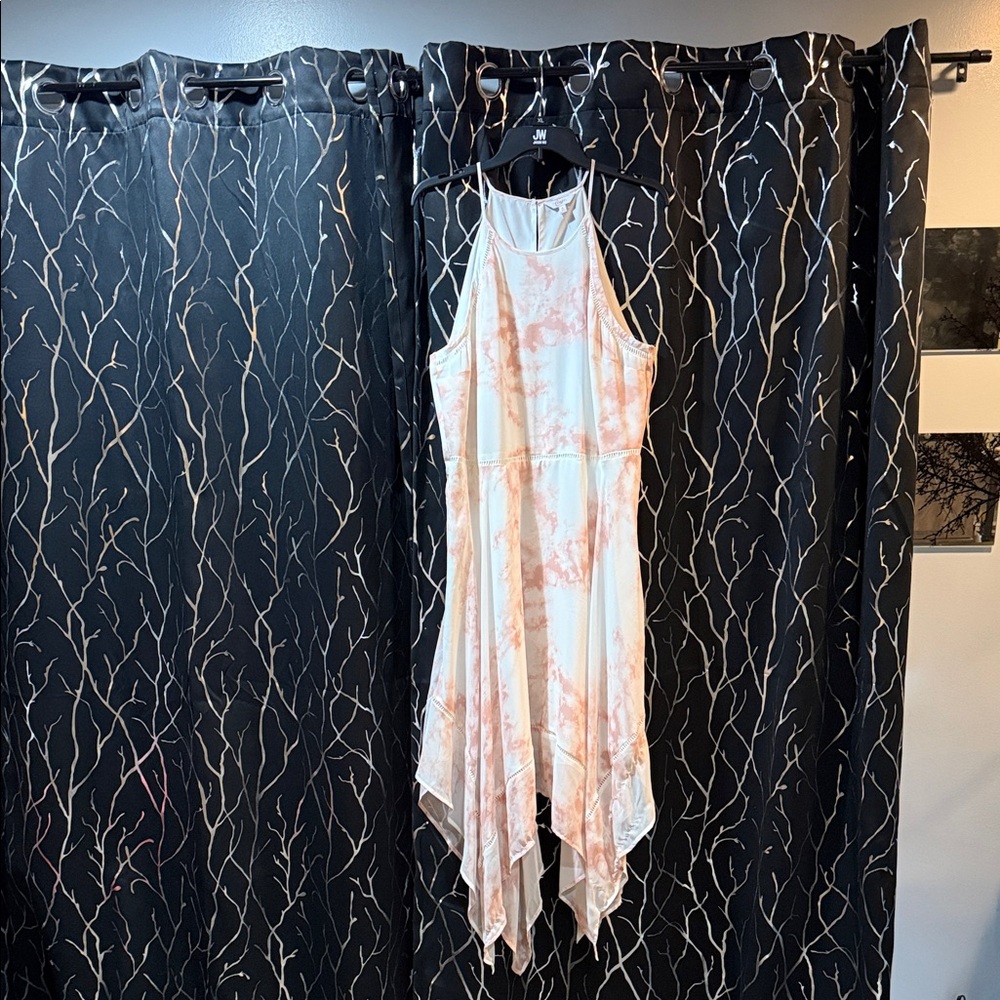 Tie-Dye pink dress